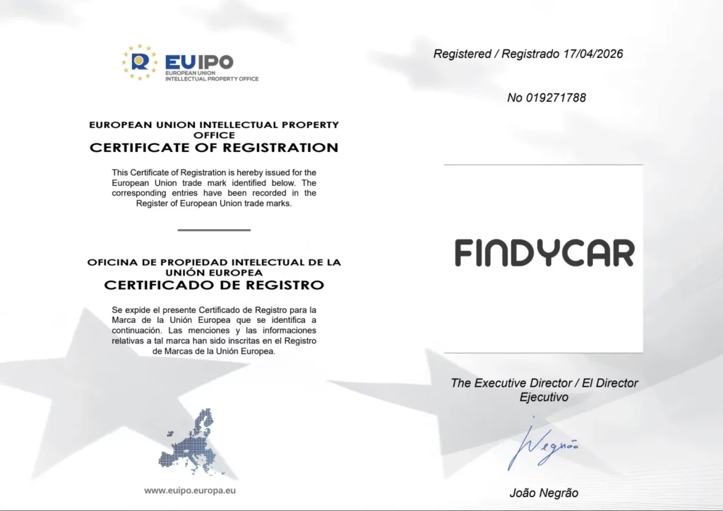FINDYCAR Trademark